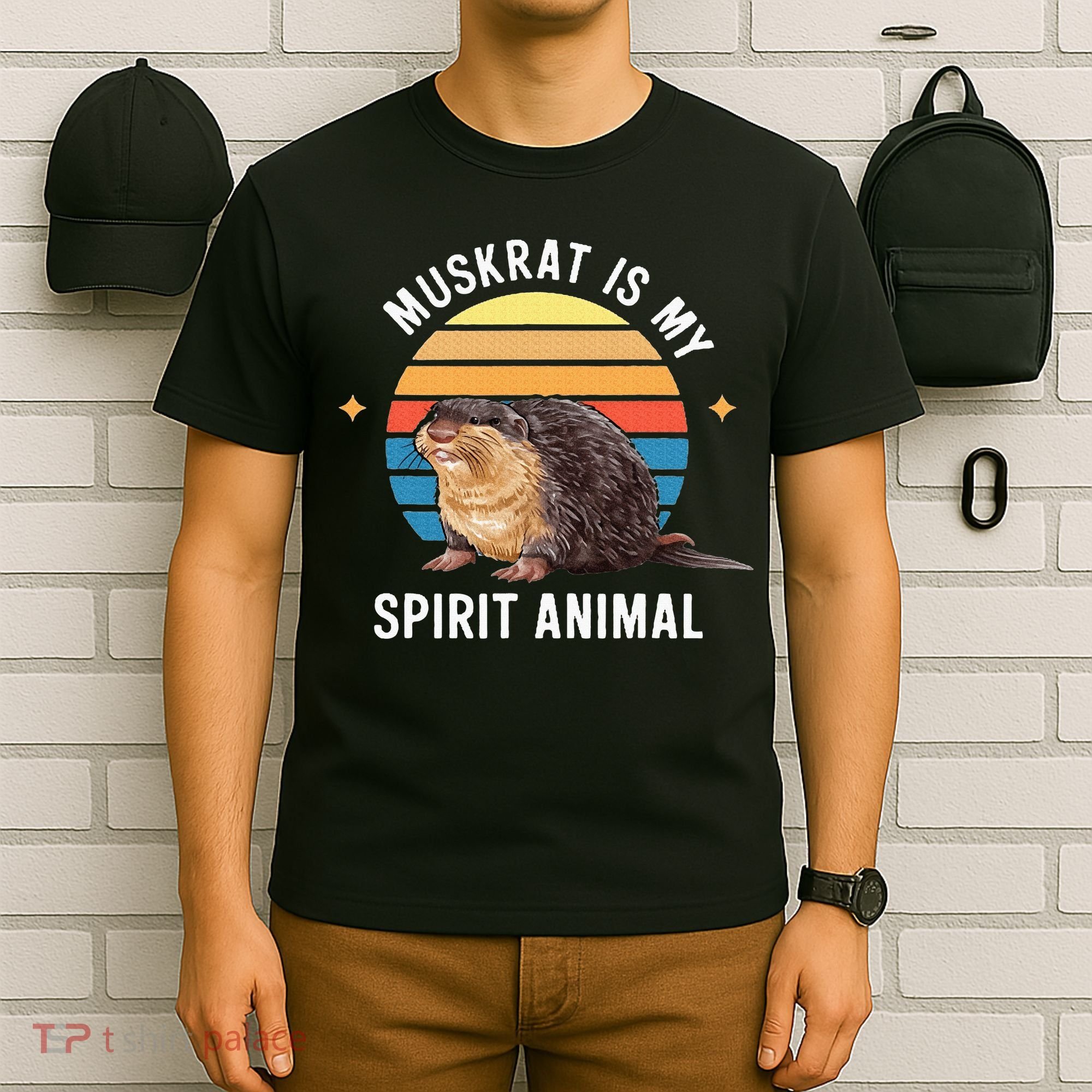 Muskrat Is My Spirit Animal T-Shirt