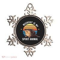Muskrat Is My Spirit Animal Ornament thumb 0