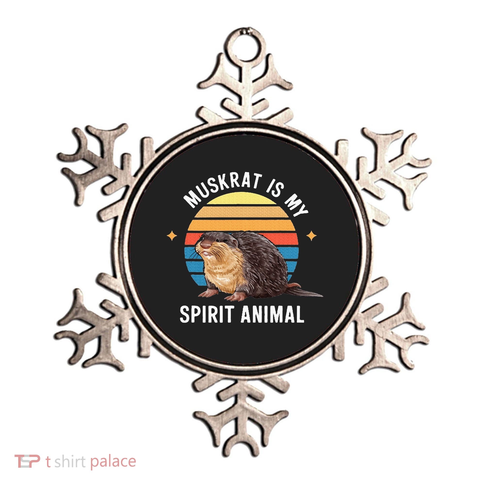 Muskrat Is My Spirit Animal Ornament