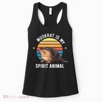 Muskrat Is My Spirit Animal Women's Tank Top thumb 0