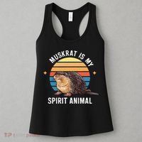Muskrat Is My Spirit Animal Women's Tank Top thumb 3
