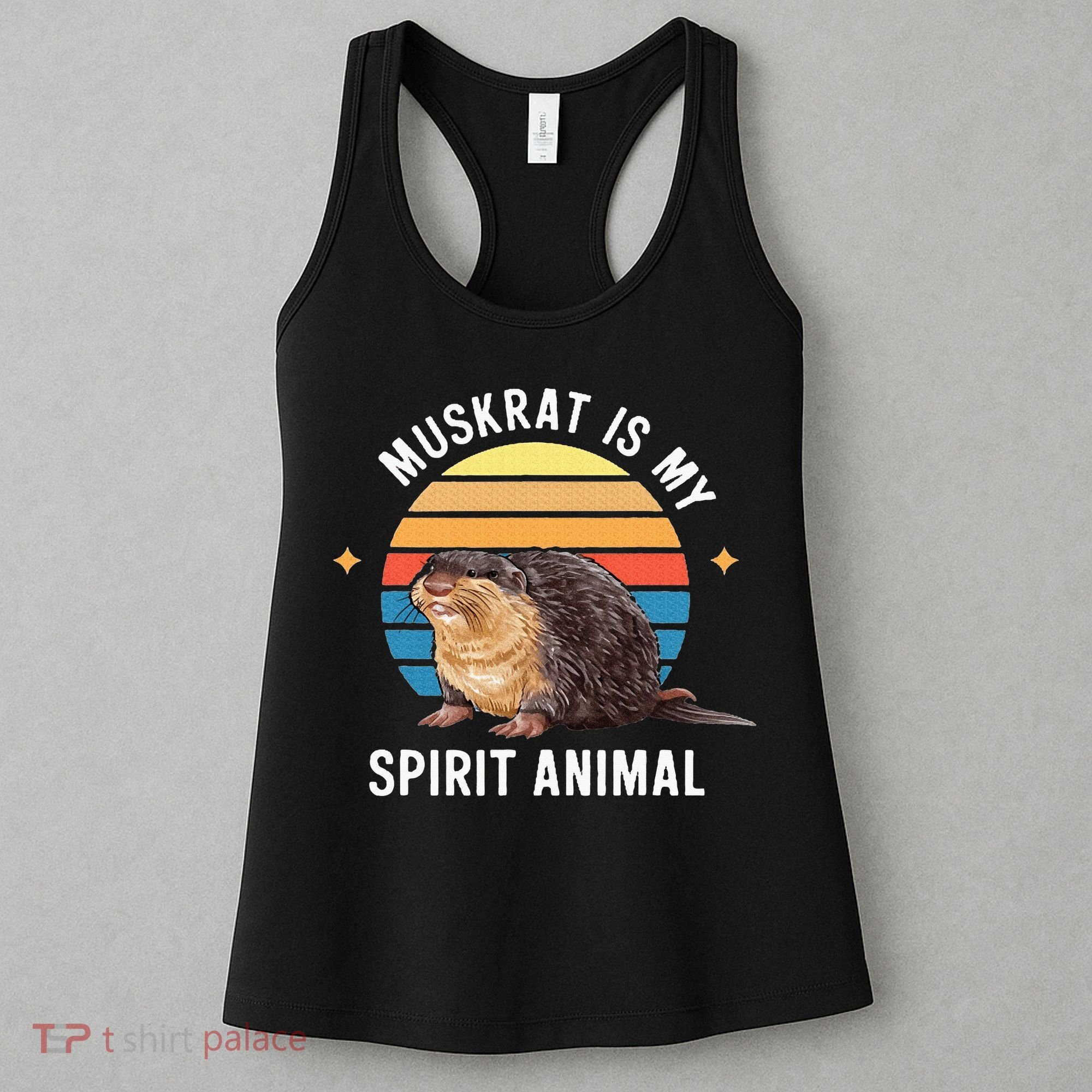 Muskrat Is My Spirit Animal Women's Tank Top