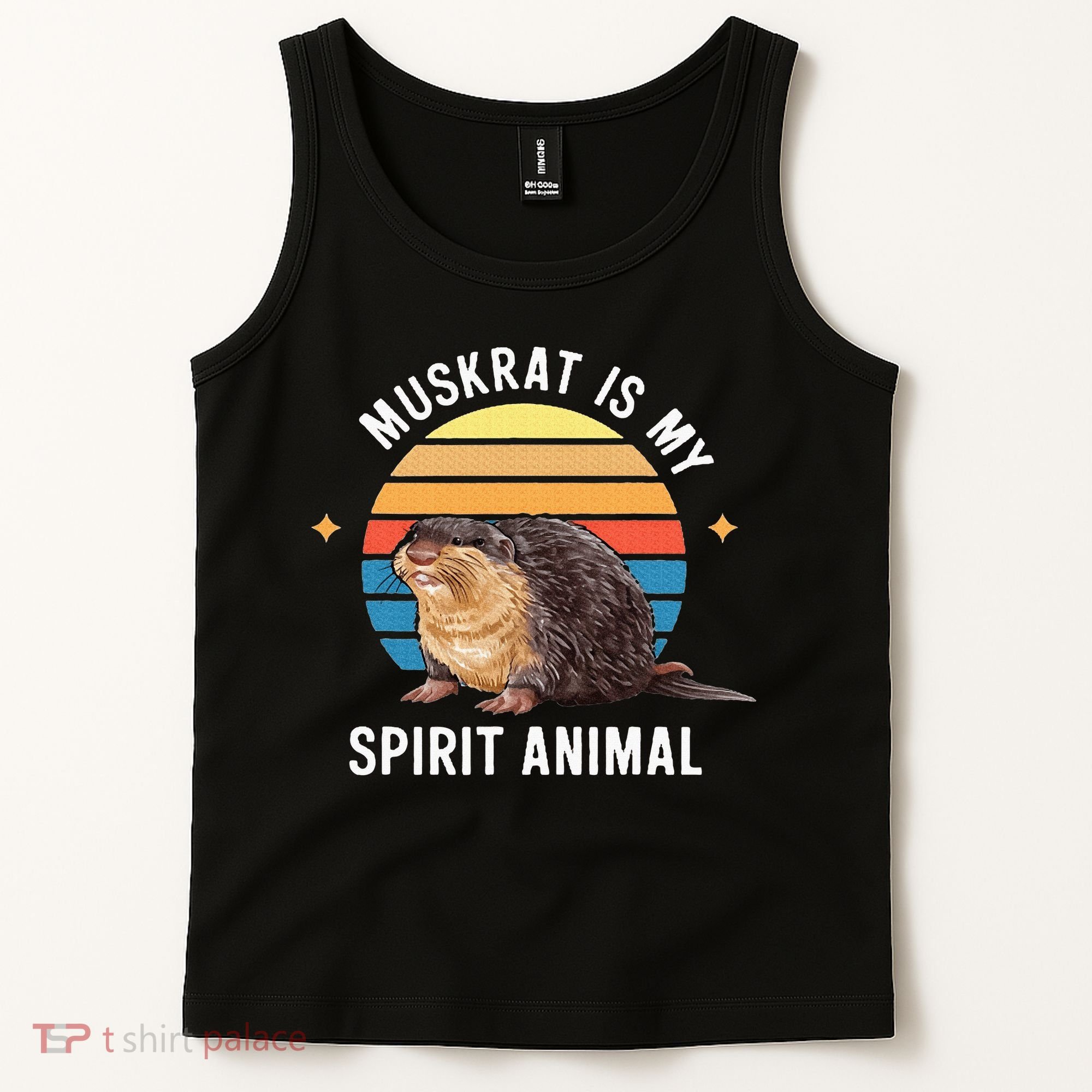 Muskrat Is My Spirit Animal Tank Top