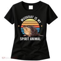 Muskrat Is My Spirit Animal Women's T-Shirt thumb 0