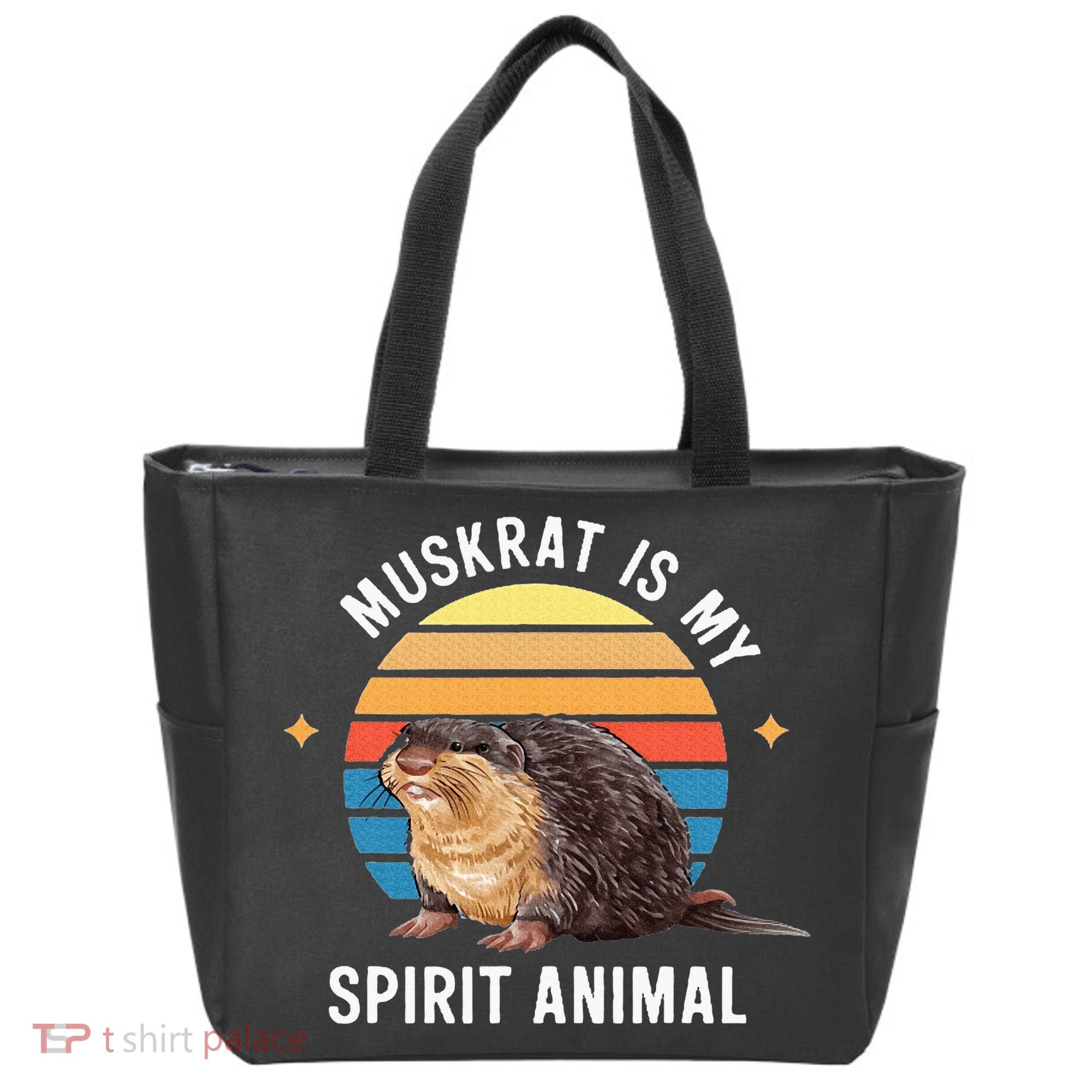 Muskrat Is My Spirit Animal Tote Bag