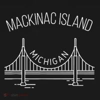 Mackinac Island Michigan Doggie Tank thumb 4