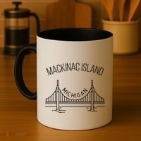 Mackinac Island Michigan Coffee Mug thumb 4