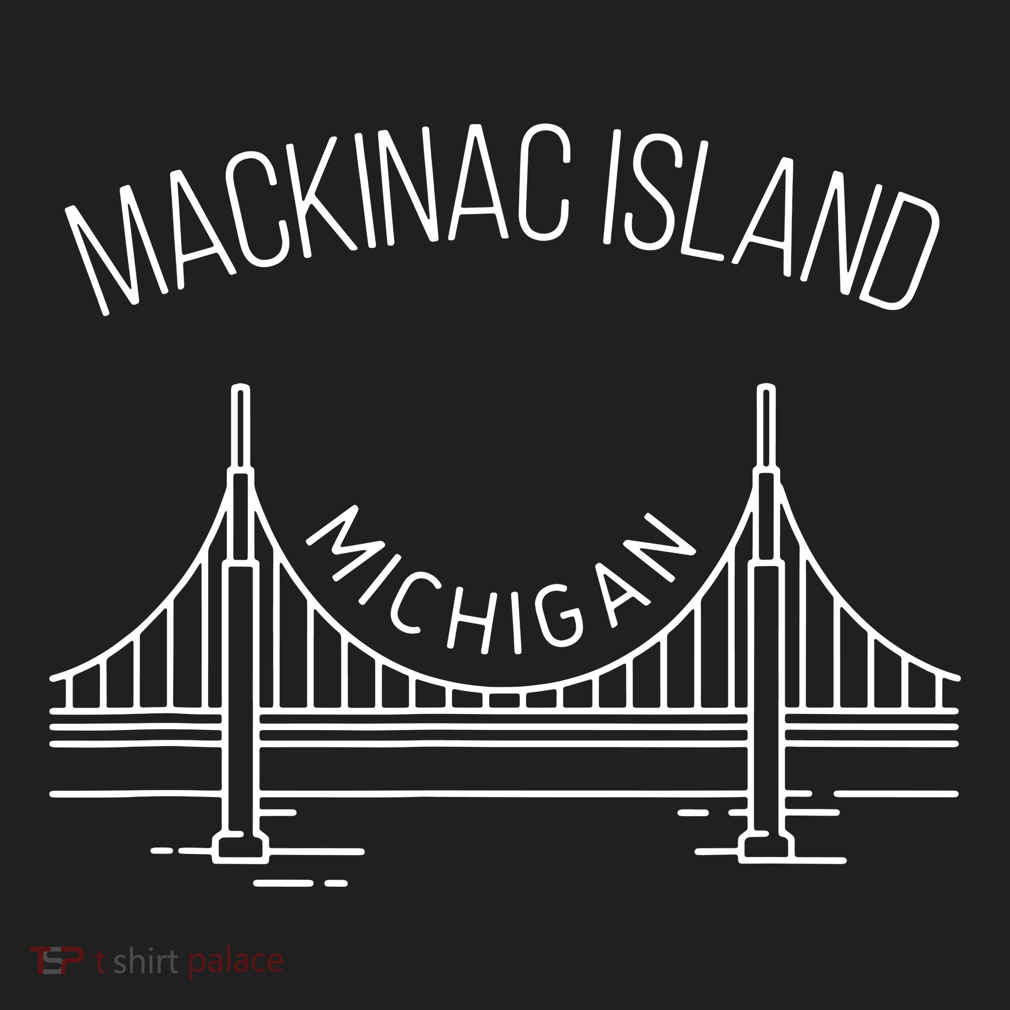 Mackinac Island Michigan Golf Towel