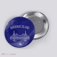 Mackinac Island Michigan Button thumb 0