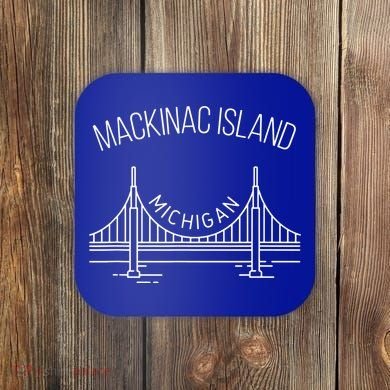 Mackinac Island Michigan Coaster