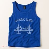 Mackinac Island Michigan Tank Top thumb 2