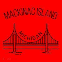 Mackinac Island Michigan Santa Hat thumb 1