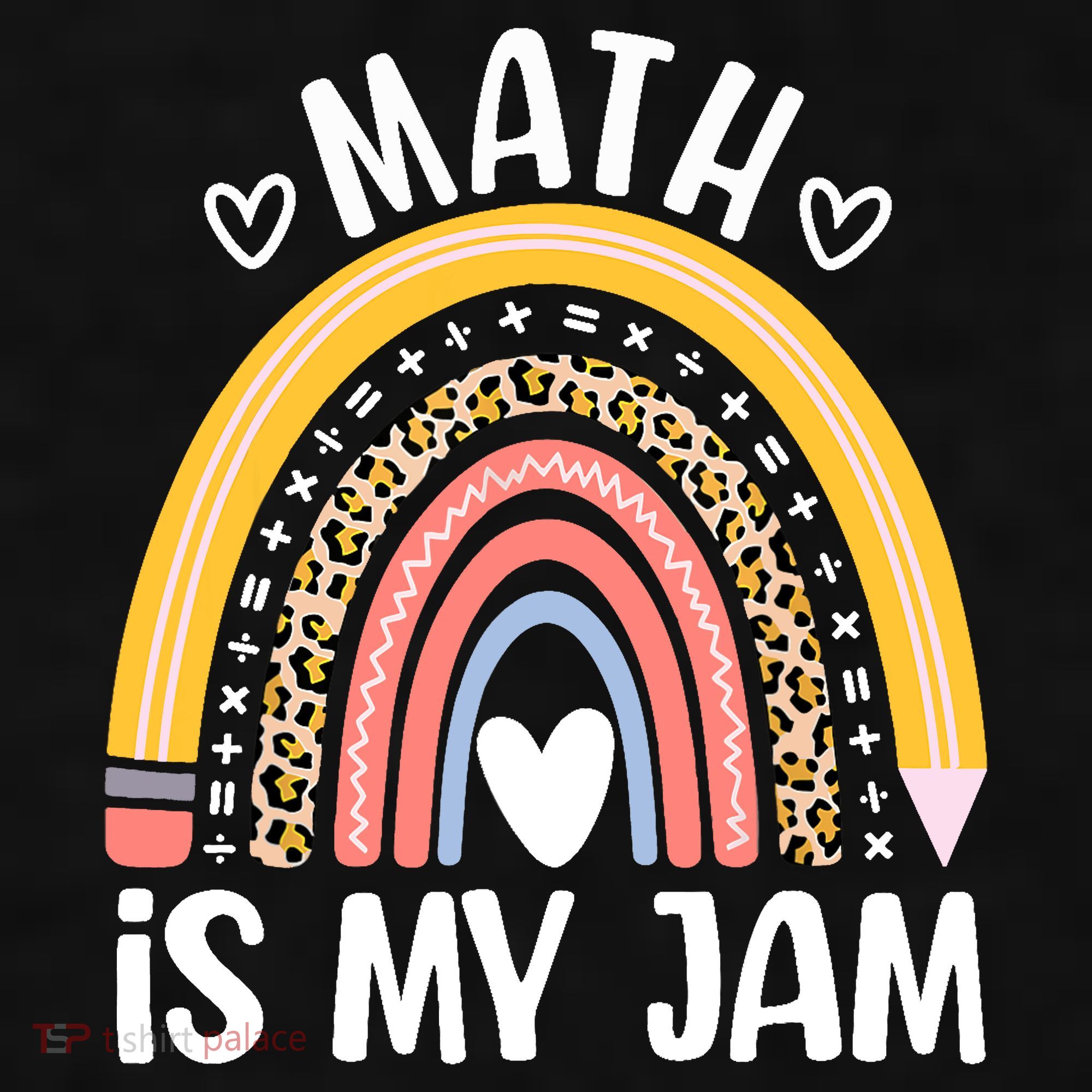 Math Is My Jam First Day Back To School Math Teacher Student Ladies PosiCharge Tri-Blend Wicking Tank
