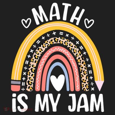 Math Is My Jam First Day Back To School Math Teacher Student 12oz Stainless Steel Coffee Mug