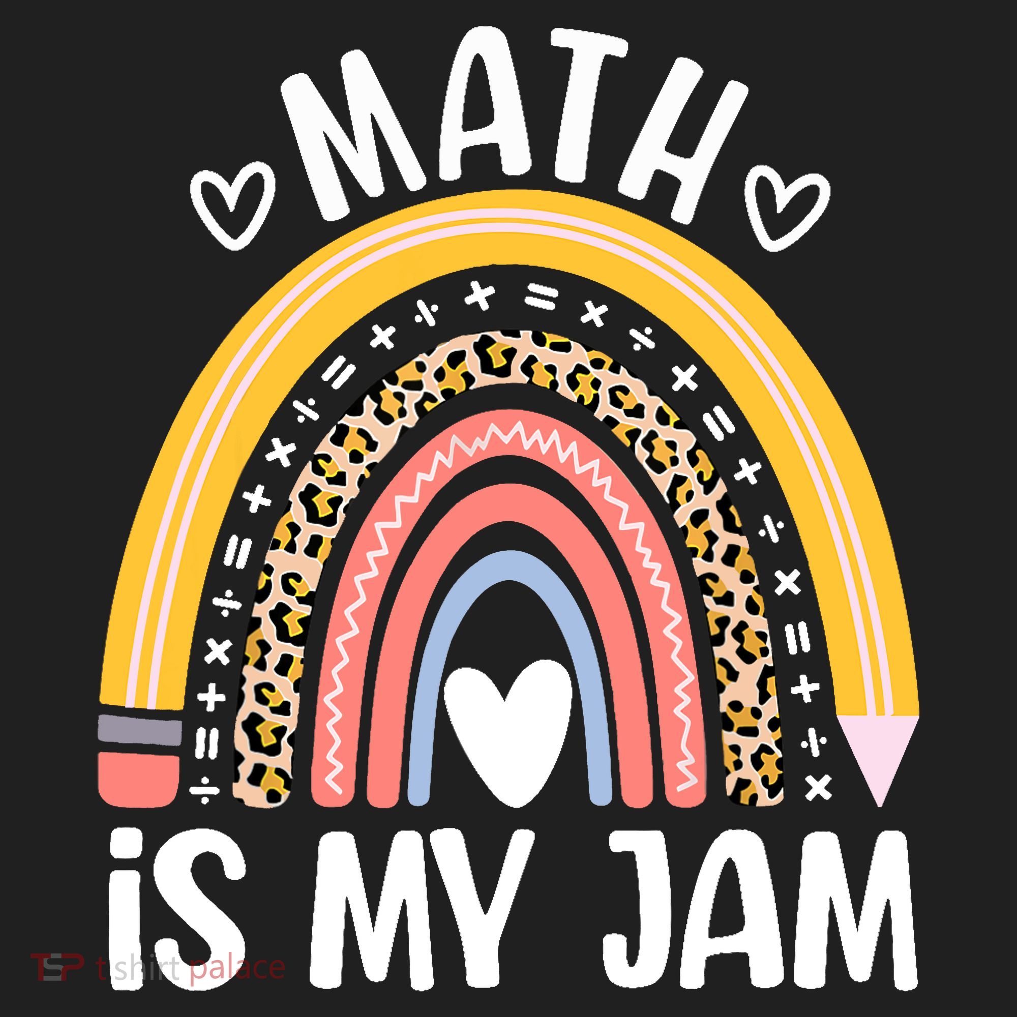 Math Is My Jam First Day Back To School Math Teacher Student Plastic Christmas Ball Ornament