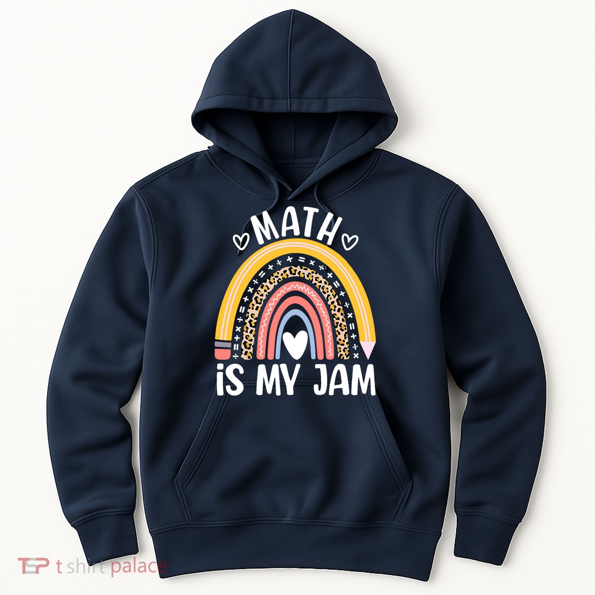 Math Is My Jam First Day Back To School Math Teacher Student Hoodie