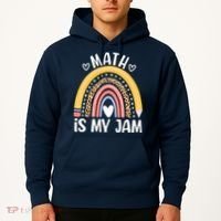Math Is My Jam First Day Back To School Math Teacher Student Hoodie thumb 2