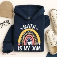 Math Is My Jam First Day Back To School Math Teacher Student Hoodie thumb 4