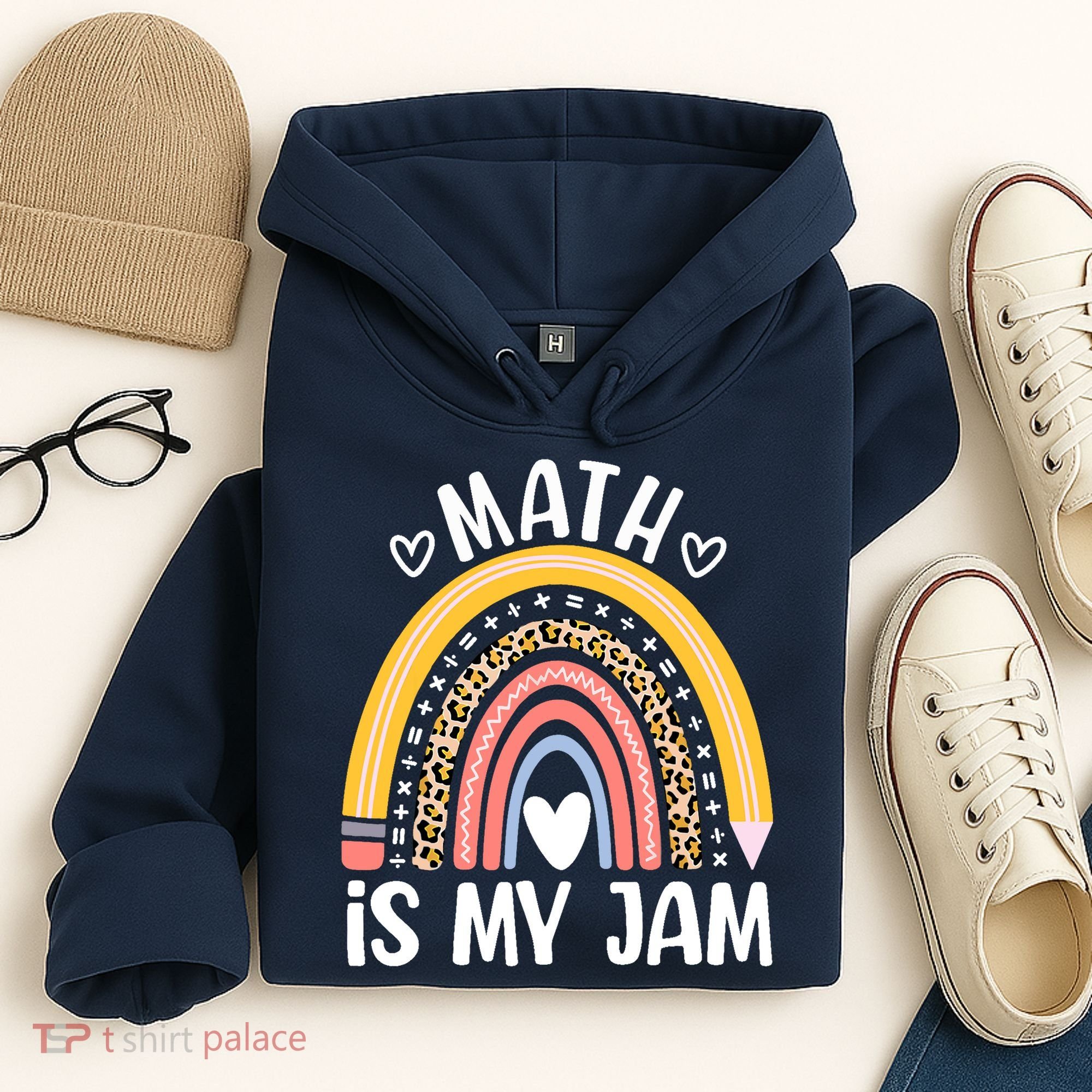 Math Is My Jam First Day Back To School Math Teacher Student Hoodie