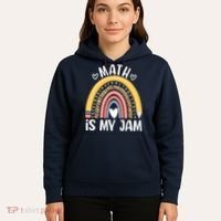 Math Is My Jam First Day Back To School Math Teacher Student Hoodie thumb 5