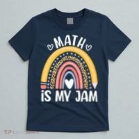 Math Is My Jam First Day Back To School Math Teacher Student T-Shirt thumb 5