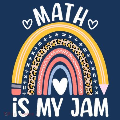 Math Is My Jam First Day Back To School Math Teacher Student Button