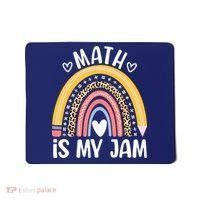 Math Is My Jam First Day Back To School Math Teacher Student Mousepad thumb 0