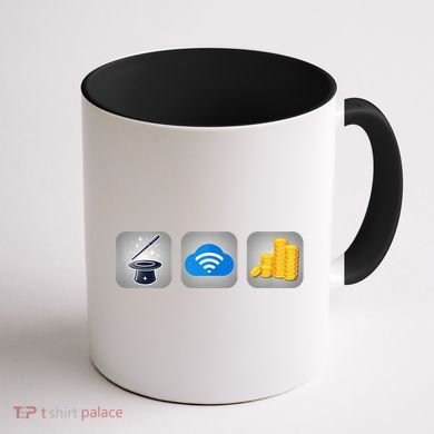 Magic Internet Money Coffee Mug back