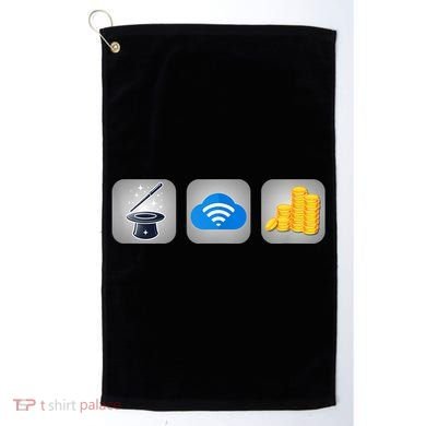 Magic Internet Money Golf Towel