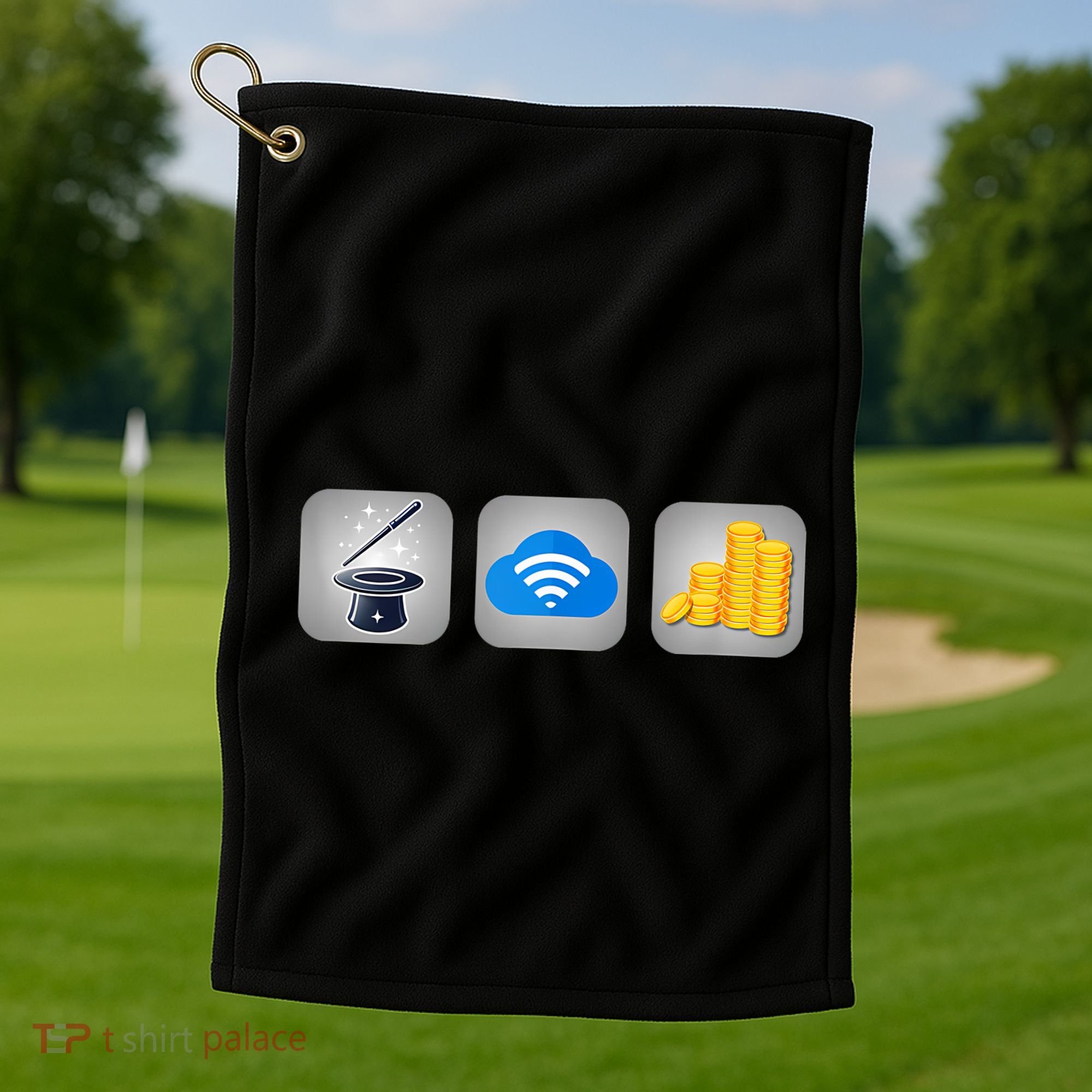Magic Internet Money Golf Towel