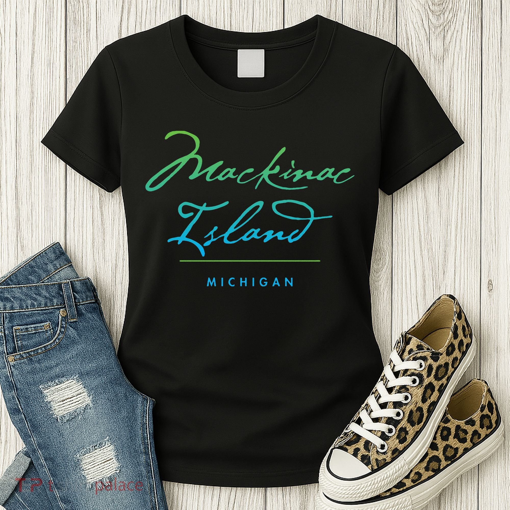 Mackinac Island Michigan Women's T-Shirt