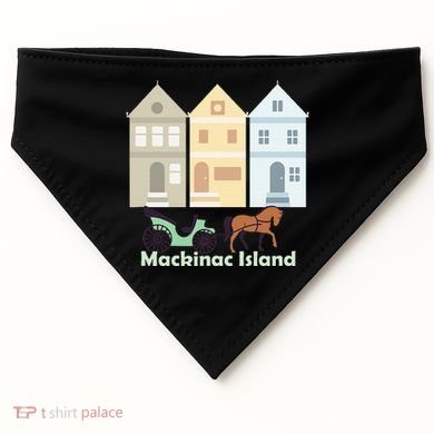 Mackinac Island USA-Made Doggie Bandana