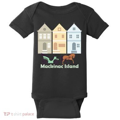 Mackinac Island Baby Bodysuit