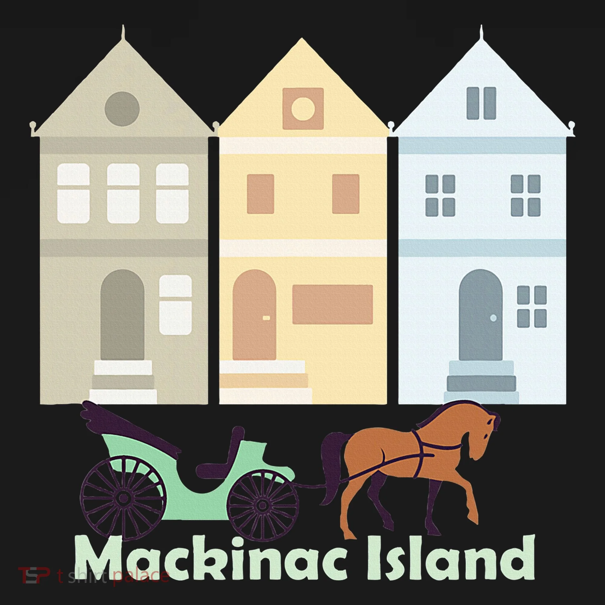Mackinac Island Baby Bodysuit