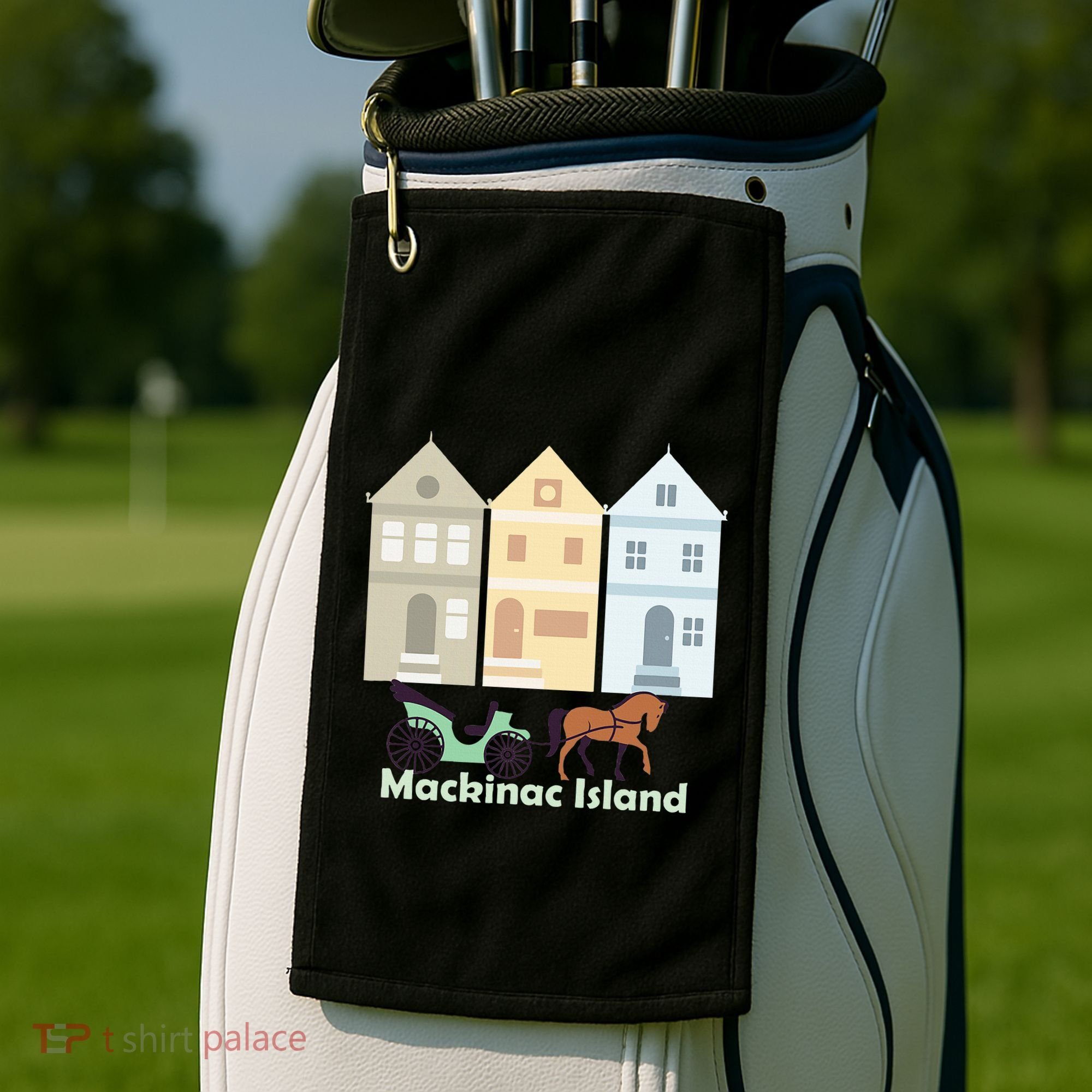 Mackinac Island Golf Towel