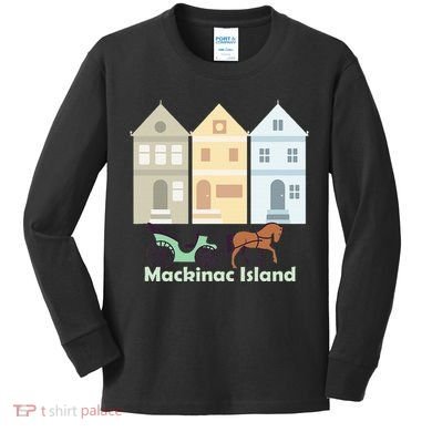 Mackinac Island Kids Long Sleeve Shirt