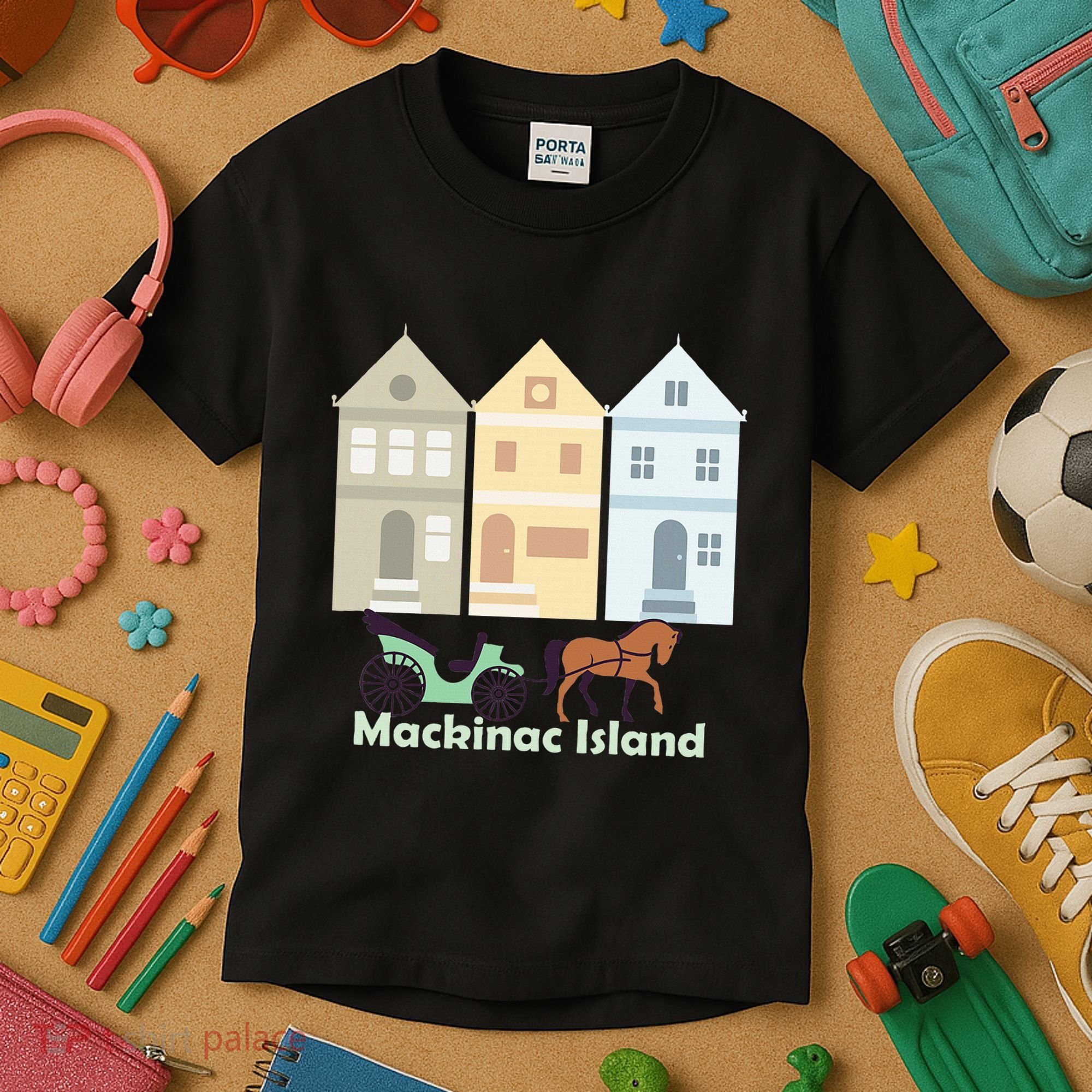 Mackinac Island Kids T-Shirt