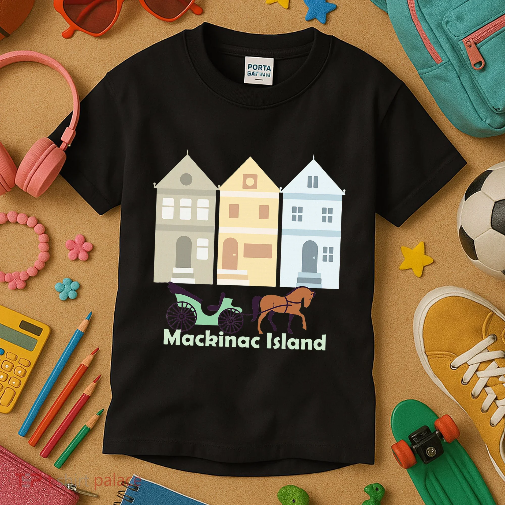 Mackinac Island Kids T-Shirt