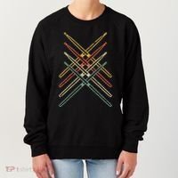 Musical Instrut Music Drummer Drumsticks Drums Gift Women's Sweatshirt thumb 0