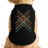 Musical Instrut Music Drummer Drumsticks Drums Gift Doggie Tank thumb 0