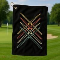 Musical Instrut Music Drummer Drumsticks Drums Gift Golf Towel thumb 1