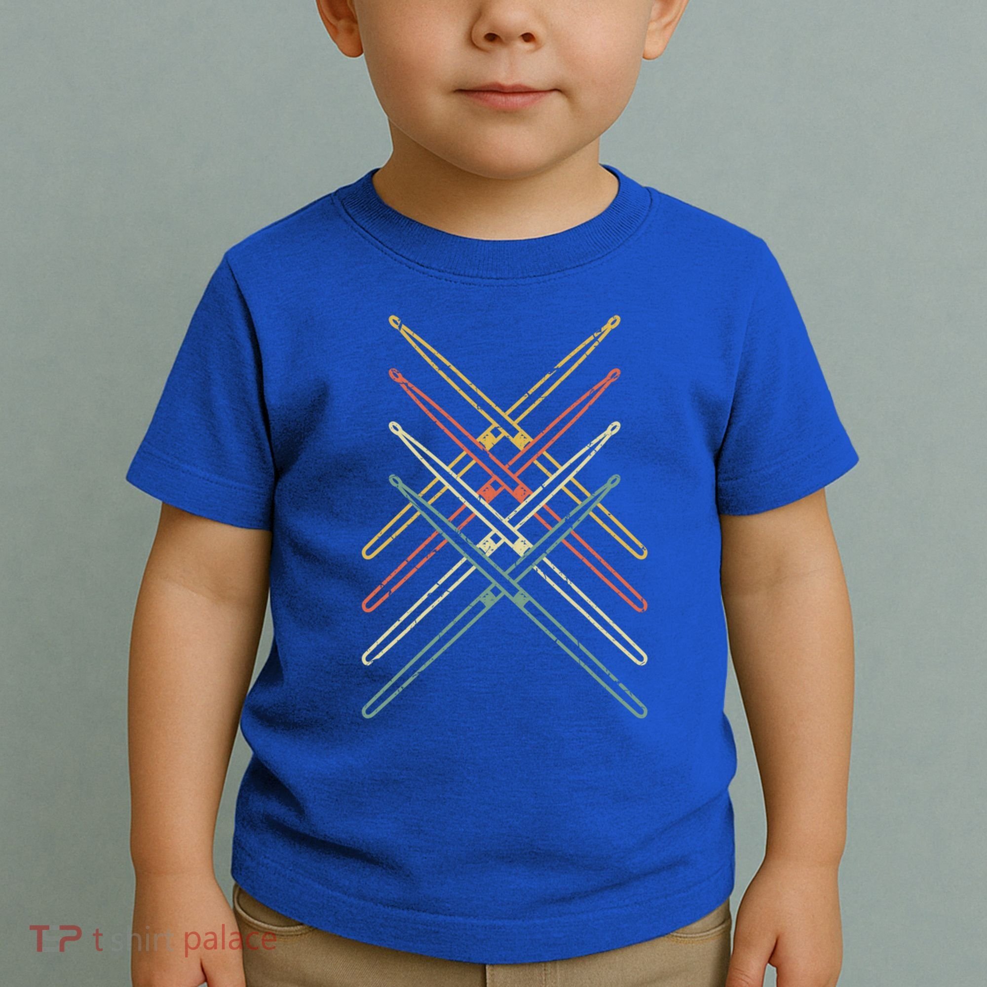Musical Instrut Music Drummer Drumsticks Drums Gift Toddler T-Shirt