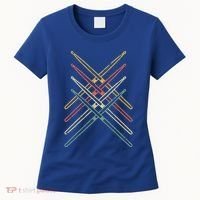 Musical Instrut Music Drummer Drumsticks Drums Gift Women's T-Shirt thumb 0