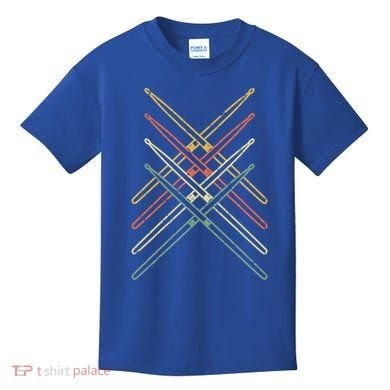 Musical Instrut Music Drummer Drumsticks Drums Gift Kids T-Shirt