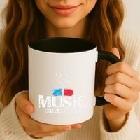 Music Is My Medicine Coffee Mug thumb 3