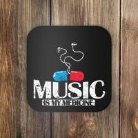 Music Is My Medicine Coaster thumb 0