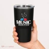Music Is My Medicine Tumbler thumb 2