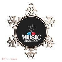 Music Is My Medicine Ornament thumb 0