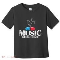Music Is My Medicine Toddler T-Shirt thumb 0