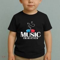 Music Is My Medicine Toddler T-Shirt thumb 2